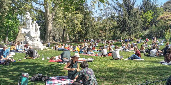 パリ17区、モンソー公園