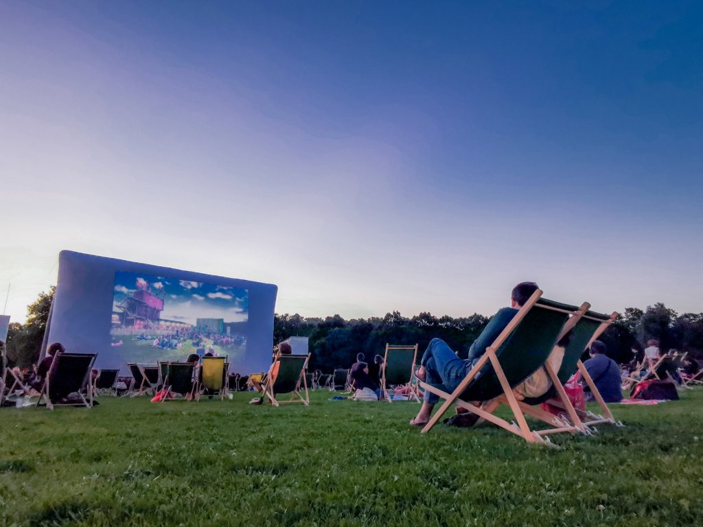 ラ・ヴィレット野外映画 パリの野外映画