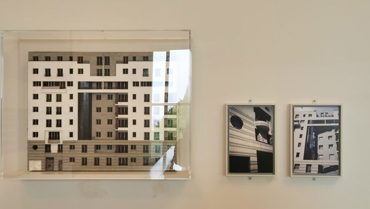 建築遺産博物館(Cité de l'architecture et du patrimoine)の現代建築の写真