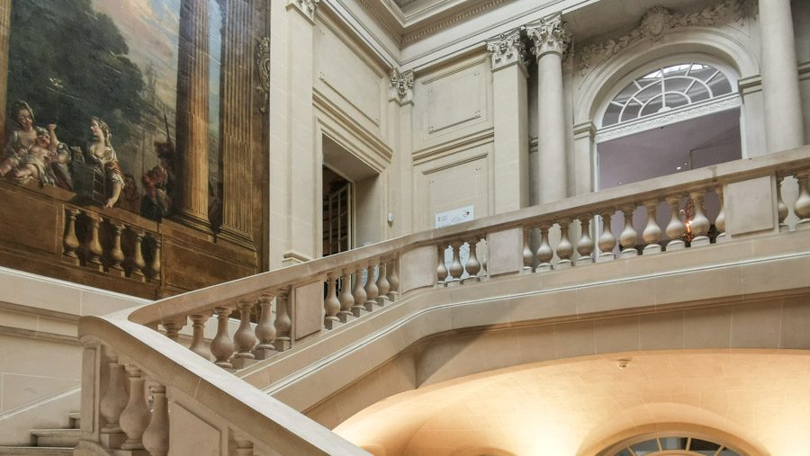 パリの美術館「カルナヴァレ美術館」の内部