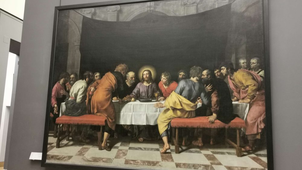 ルーヴル美術館に展示されているフランス・プルビュスによる「最後の晩餐」