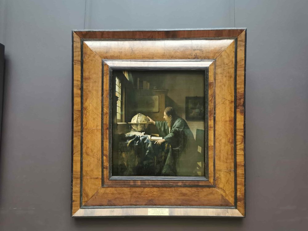 ルーヴル美術館に展示されているフェルメールの「天文学者」