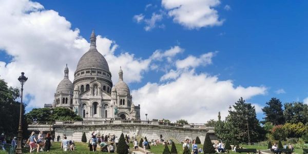 フランス　パリ　モンマルトル　サクレ・クール寺院