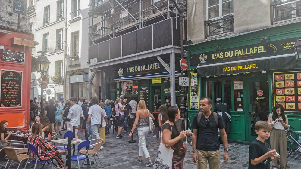 フランス
パリ
マレ地区ロジエ通り