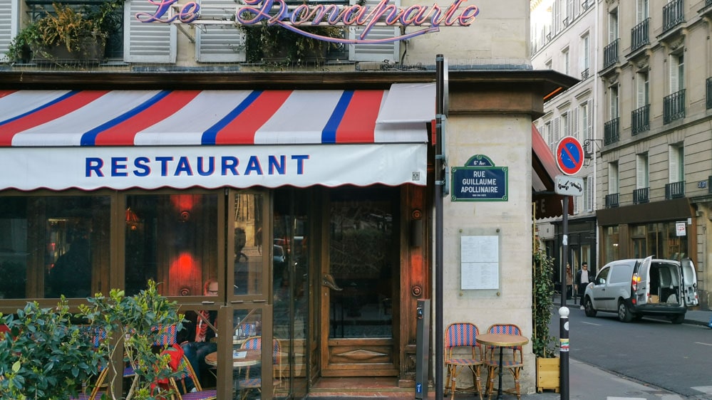 フランス
パリ6区のレストラン