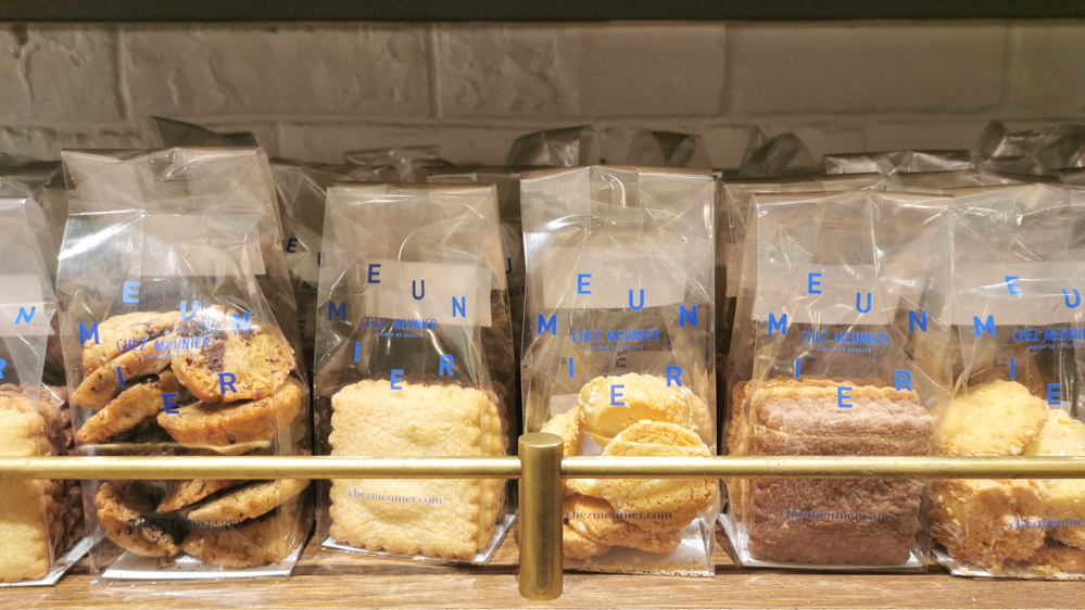 シェ・ムニエのクッキー パリ土産