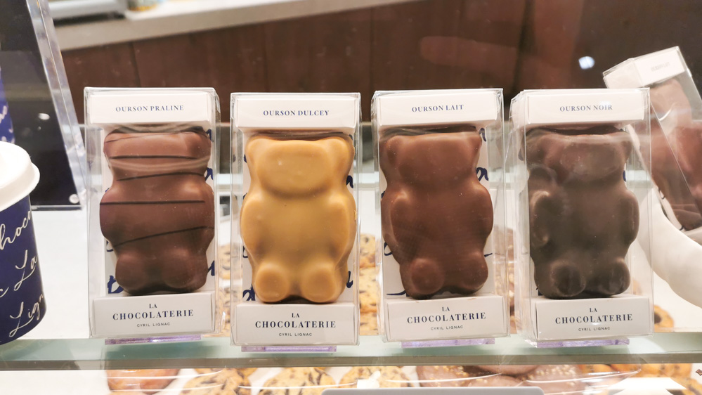 シリル・リニャックのくまさんギモーヴ パリ土産