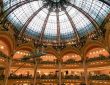 ガラス天井が美しい、ギャラリーラファイエットのクーポール