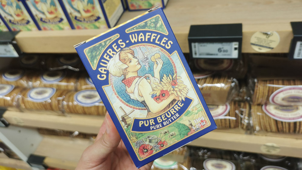 フランス土産 ゴーフル