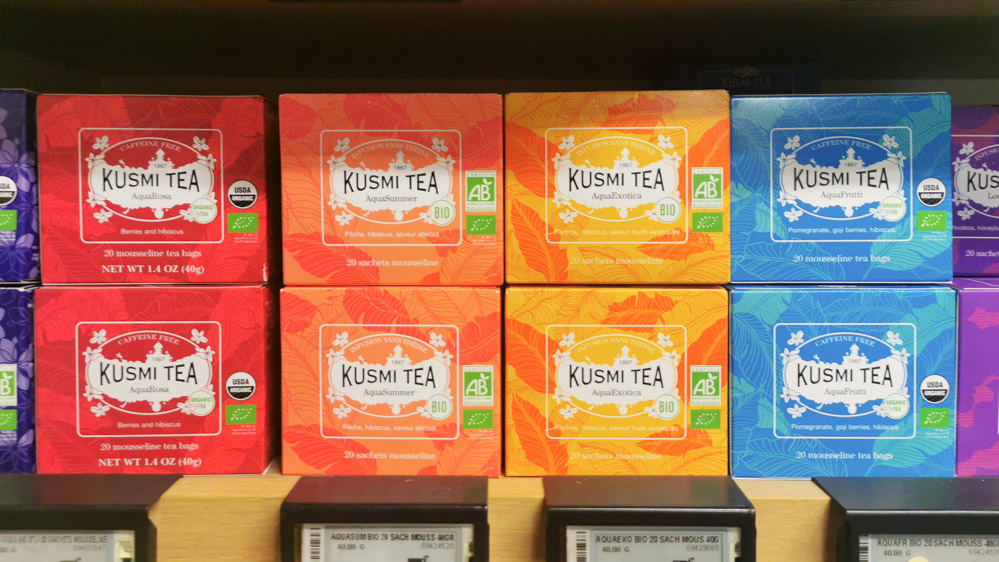 クスミ・ティーの紅茶 パリ土産