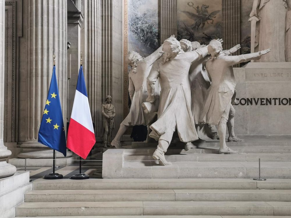 パリ5区にあるパンテオンの内部